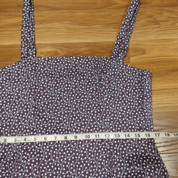 French Connection Elao Cotton Floral Dress Size 12 - Picture 5 of 14